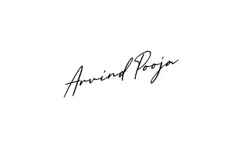 Arvind Pooja name signature